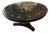 19th Century English Regency Black Lacquer and Inlaid Round Dining Table For Sale