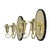 Art Nouveau Brass Wall Sconces in the style of Hoffmann, 1920s, Set of 2 For Sale - Image 16 of 16