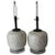 Studio Made Ceramic Lamps - a Pair For Sale - Image 11 of 11