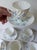 Contemporary 1990s Lomonosov Bone China Porcelain LFZ Coffee Tea Cup Saucer Set of 6 For Sale - Image 3 of 13