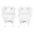 Heywood Wakefield Wicker Armchairs, a Pair For Sale