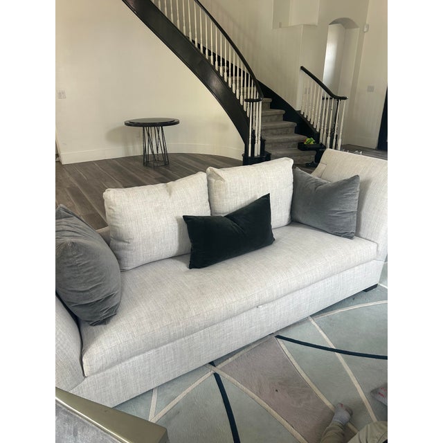 Mid-Century Modern Donghia Daybed Bond Italy Custom For Sale - Image 3 of 12