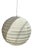 Japanese-Style Rattan and Natural Linen Pendant Light, 1980s For Sale