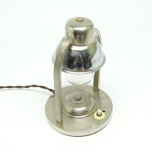 The table lamp was produced in Germany in the 30s. It is made in the Art Deco style. It is preserved in very good...