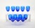 Large Val Saint Lambert Cobalt Blue Crystal Wine and Water Service for 12 People For Sale - Image 9 of 14