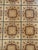 Wood Vintage Danish Oak Coffee Table With Patterned Ceramic Tile Top and Slatted Shelf 1970s For Sale - Image 7 of 10