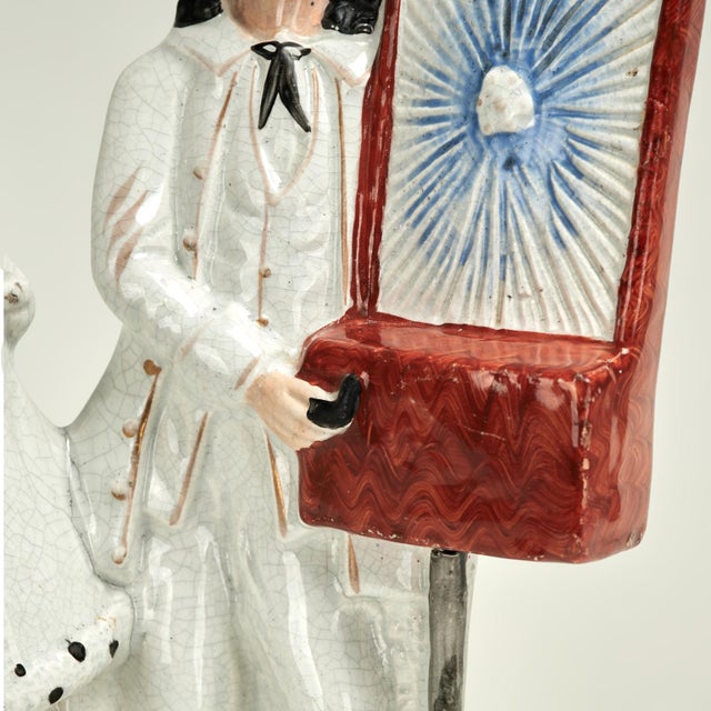 Antique Staffordshire Double Musical Figures For Sale - Image 11 of 12