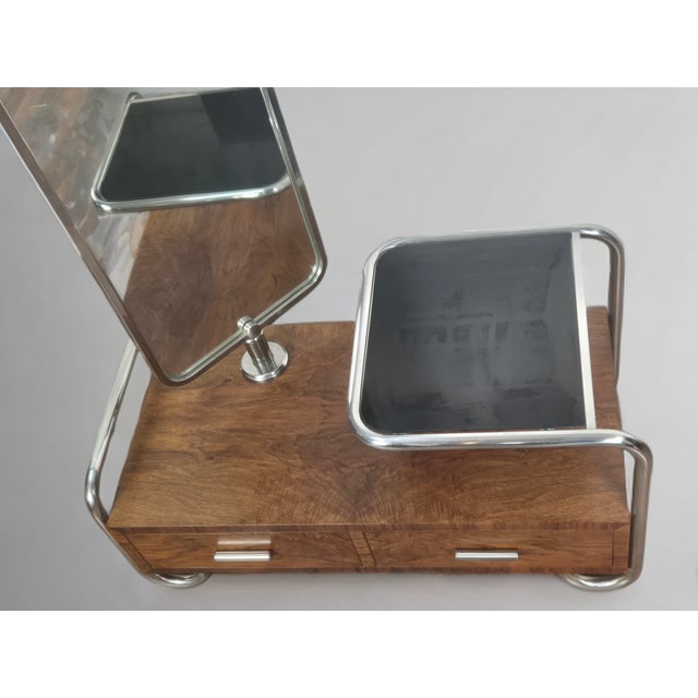 Slezak Dressing Table in Walnut by Robert Slezak for Slezak Factories, 1930s For Sale - Image 13 of 15