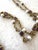 Contemporary Amethyst, Pearl, and Brass Link and Chain Necklace For Sale - Image 3 of 4