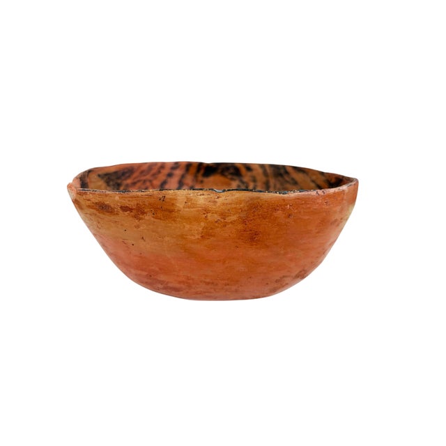 From a private collection Vintage Wauja traditional Amazonian Indigenous ceramic bowl, structurally associated with the...