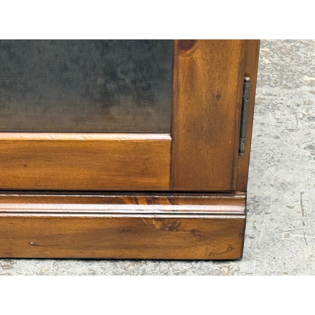 William Sonoma for Pottery Barn Printer's Two Piece Storage Bookcase For Sale - Image 11 of 12