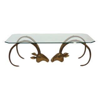 Coffee Table in the style of Alain Chervet, 1970s For Sale