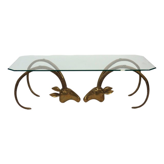 Coffee Table in the style of Alain Chervet, 1970s For Sale