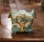 19th Century French Painted Majolica Cachepot With Hunt Trophy Motifs For Sale In Dallas - Image 6 of 12