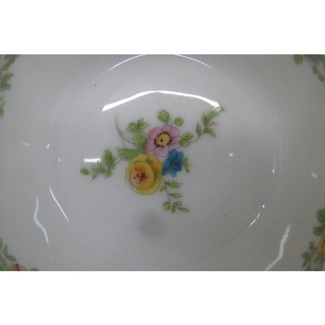 Limoges T and v Flower Tea Cup and Saucer Set 4508b For Sale - Image 9 of 15