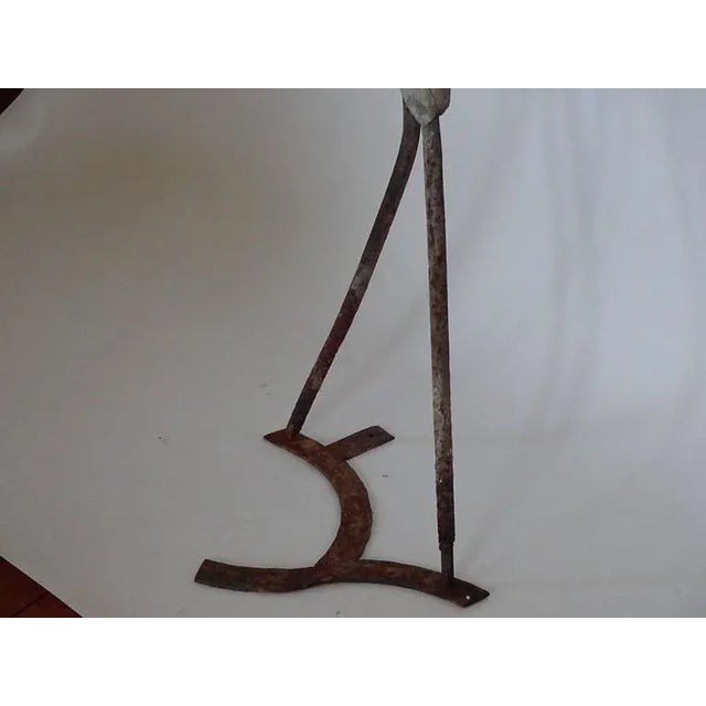 1930s Cast Stone English Garden Heron For Sale - Image 5 of 6