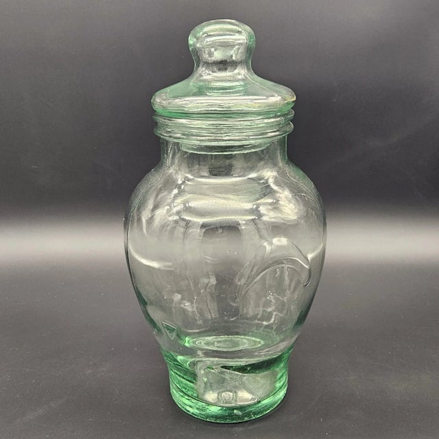 Art Nouveau Mouth-Blown Candy Glass, 1890s For Sale - Image 5 of 7