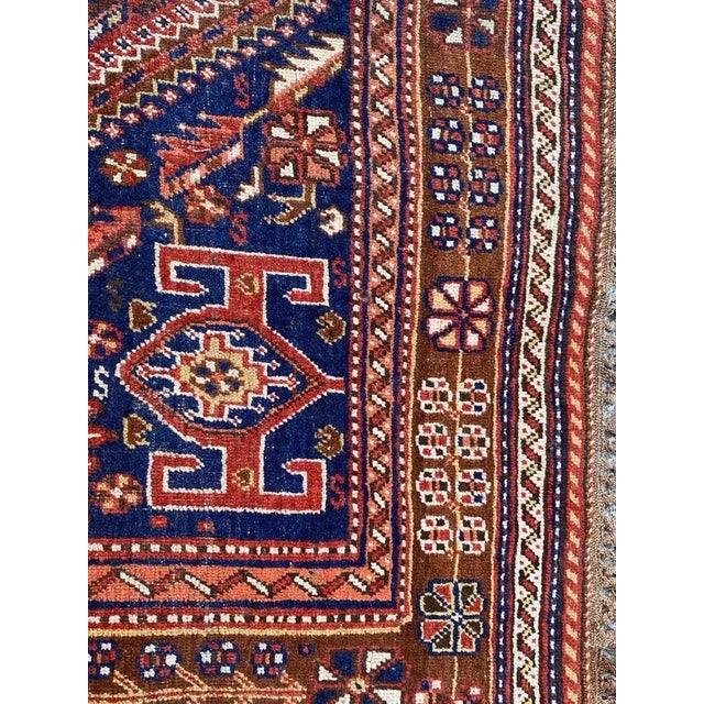 1920s Antique Shiraz Rug For Sale - Image 5 of 17