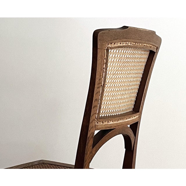 Empire Style Hand Caned Chair Chairish