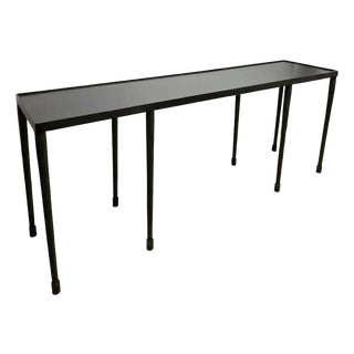 Mid 20th Century Iron Console Table For Sale