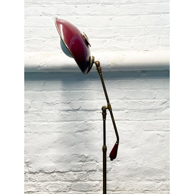 1950s Floor Lamp Attributed to Gerald Thurston For Sale - Image 12 of 12
