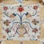 Custom Made Curtain Panel Crewel-Look Embroidered Floral Vase Cotton – Lined & Weighted, 50x54 For Sale In Philadelphia - Image 6 of 8