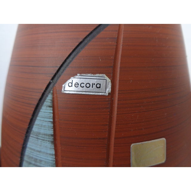 Mid-Century Ceramic Vases from Decora, Germany, 1950s, Set of 3 For Sale - Image 6 of 9