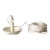 Vintage Cast Iron Mushroom Boat Anchor With Rope For Sale