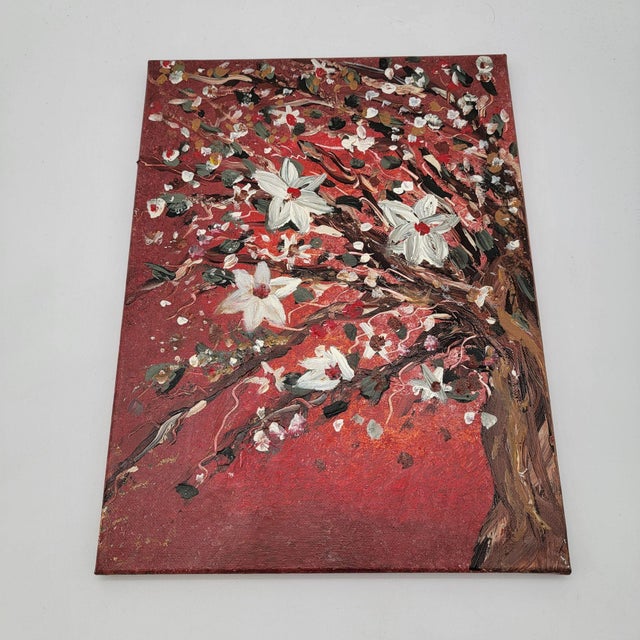 From the estate of Joel Bergman - Val was his wife Total measurement 36" wide x 16" height x .08" deep - it is 3 separate...