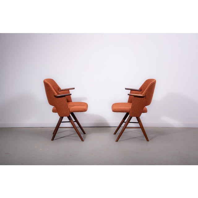 Dutch FT30 Chairs by Cees Braakman for Pastoe, 1950, Set of 2 For Sale - Image 12 of 17