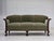 Danish 3-Seater Sofa in Green Furniture Velour and Teak Wood, 1950s For Sale - Image 17 of 17
