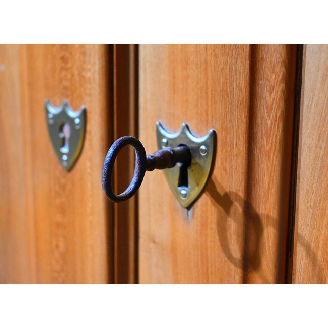 Library Furniture in Cherry, 1900 For Sale - Image 11 of 18