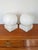 Mid-Century Alabaster Globe Lamps, 1970s, Set of 2 For Sale - Image 4 of 16