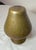 Very Heavy Antique Handmade Arts and Crafts Forged Thick Brass Vase Urn For Sale - Image 9 of 9