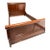 Thomasville Impressions Collection Martinique / Louis Philippe Wooden Sleigh Bed Frame For Sale