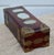 Stone Vintage Chinese Rectangular Jewelry Box W/Carved Stone & Brass Mounts For Sale - Image 7 of 12