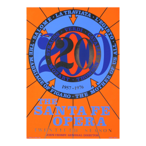 Robert Indiana the Santa Fe Opera, 1976