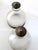 Transparent Pair of Vintage Holophane Style Prismatic Glass Pendant Light Shades For Sale - Image 8 of 9
