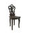 A classic late 19th-century Swiss Brienz "Black Forest" style carved bear chair. This antique wooden chair features a...