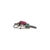 Art Deco Luxury Ruby Emerald Sapphire Diamond Parrot Motif Silver Brooch Pendant For Sale - Image 3 of 14
