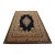 Sarouk Rug 9′ X 11’9” Blue Wool Semi-Antique Traditional Hand-Knotted Carpet For Sale