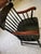 1980s 1980s American Traditional Vtg. Umkc Medical School Solid Wood Captains Chair For Sale - Image 5 of 9