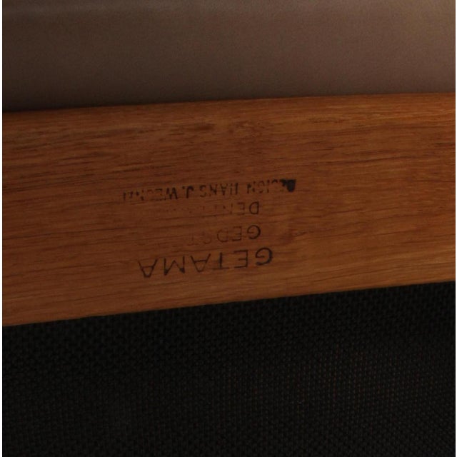 Lounge Chair Model Ge-370 attributed to Hans J. Wegner for Getama, 1960s For Sale - Image 6 of 8