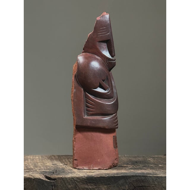 Two Figures Emerging from Stone Artist: Shona Sculptor (Zimbabwe) Culture/Region: Shona, Zimbabwe Date: Late 20th Century...