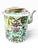 Antique Chinese Famille Rose Traveling Teapot With Fitted Warming Basket For Sale - Image 11 of 18