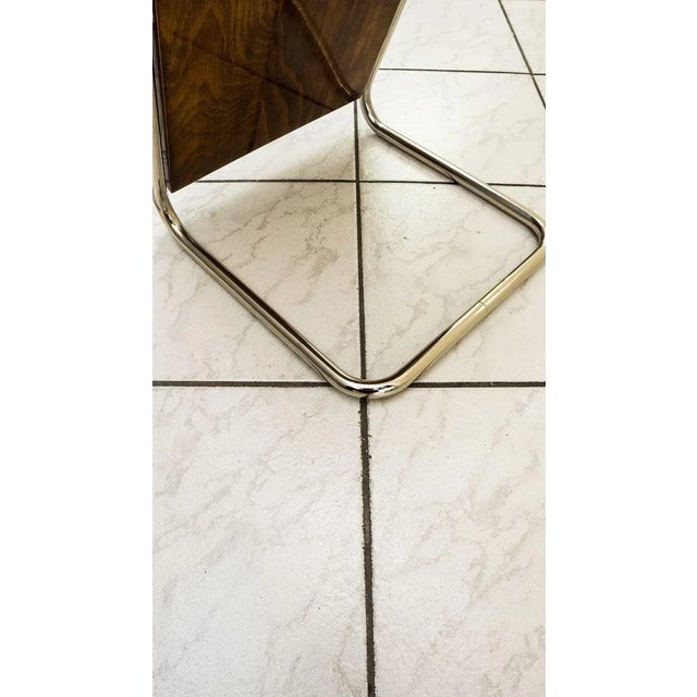 Shoe Stool with Seat & Mirror Stand Set, Vienna, 1920s For Sale - Image 10 of 18