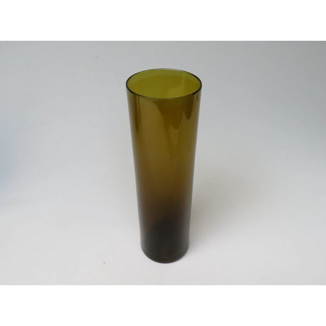 Mid-Century Glass Vases, Set of 7 For Sale - Image 9 of 16