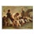 Circa 1950s After Honoré Daumier "The Bath" Vintage Full-Color Print For Sale