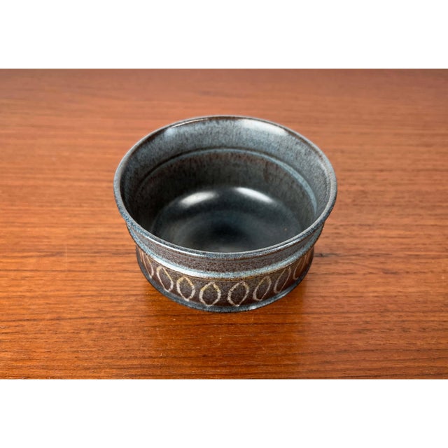 Ceramic Mid-Century Modern Danish Studio Pottery Bowl from Sejer Keramik, 1955 For Sale - Image 7 of 13