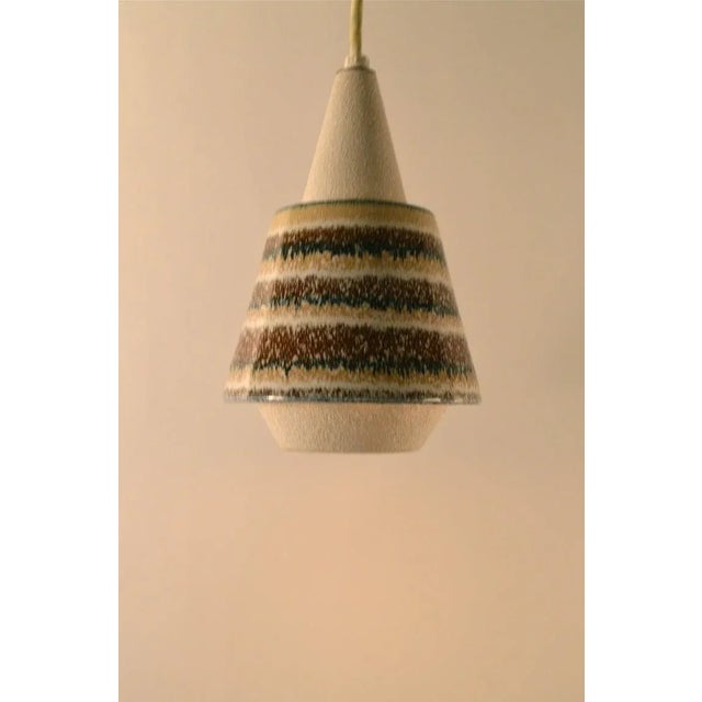 Ceramic Ceramic Pendant American in the Danish Style For Sale - Image 7 of 8